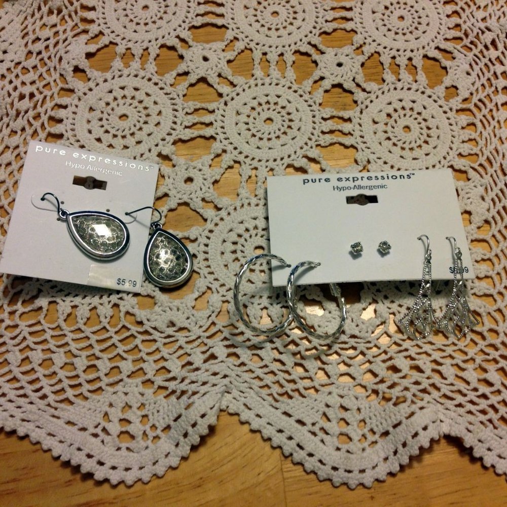 Hypoallergenic Earring bundle, ladies